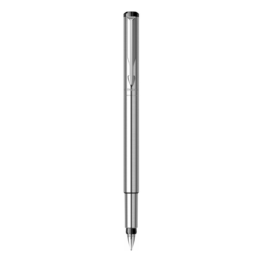 Parker Nalivpero Royal Vector Stainless Steel CT - Siva