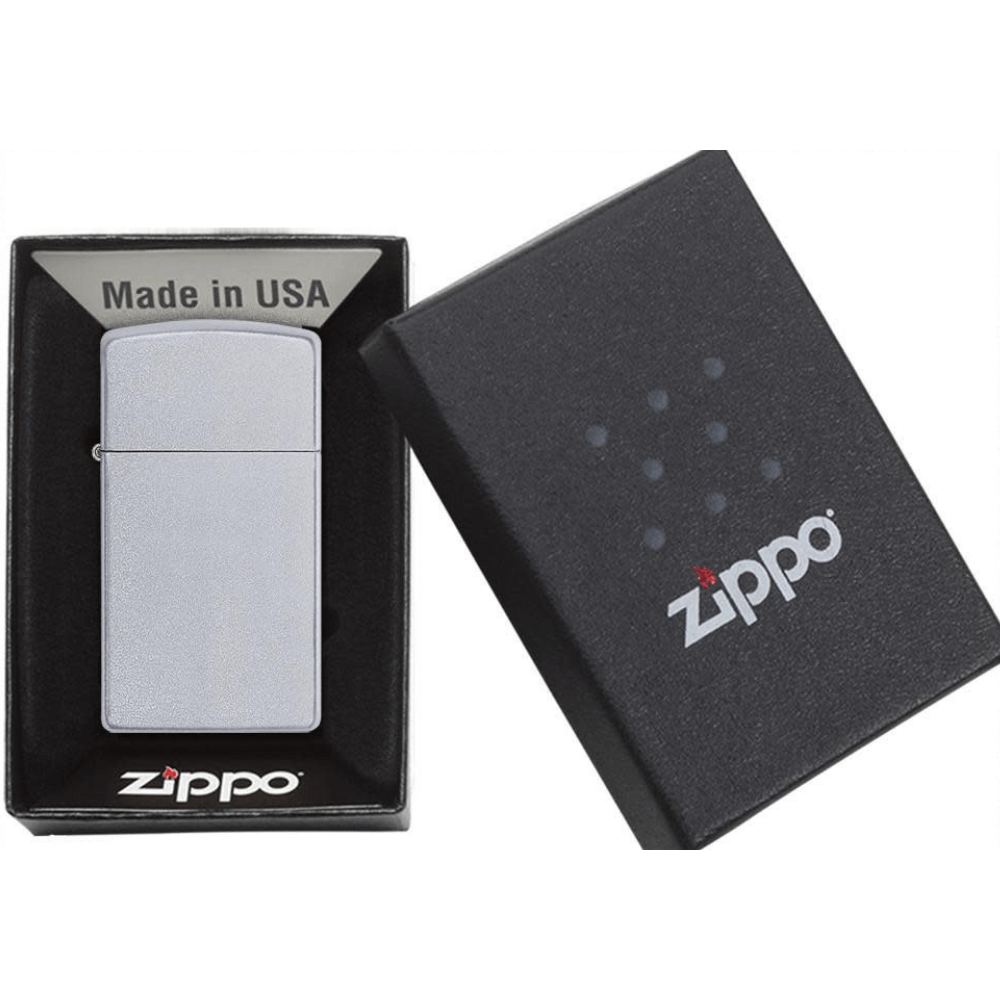 Upaljač Zippo Slim Satin Chrome