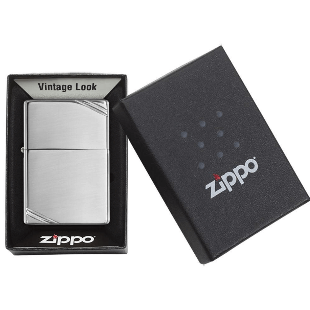 Upaljač Zippo Vintage High Polish Chrome