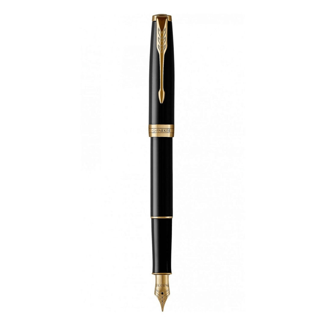 Parker Poklon Set Sonnet Black GT Hemijska Olovka I Nalivpero - Crna