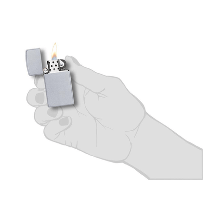 Upaljač Zippo Slim Satin Chrome