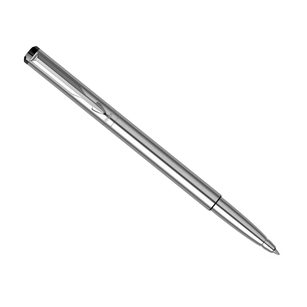 Parker Roler Olovka Royal Vector Stainless Steel CT - Siva