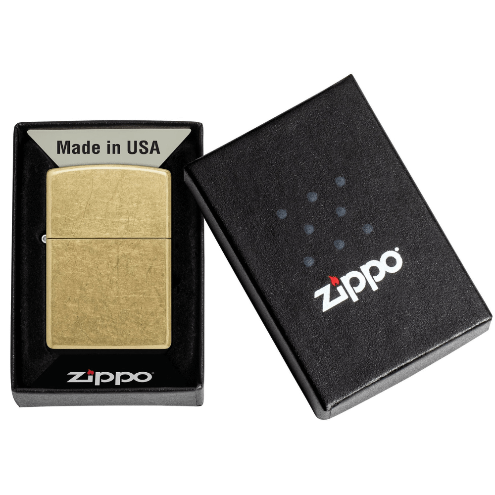 Upaljač Zippo Street Brass