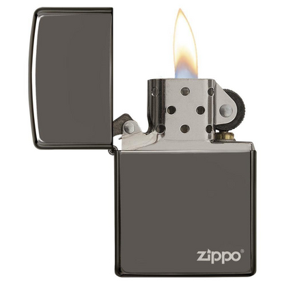 Upaljač Zippo Black Ice Logo