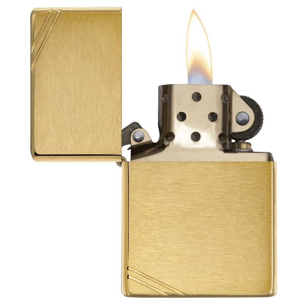 Upaljač Zippo Vintage Brushed Brass