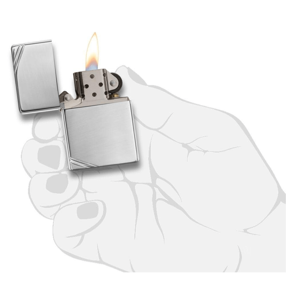 Upaljač Zippo Vintage High Polish Chrome