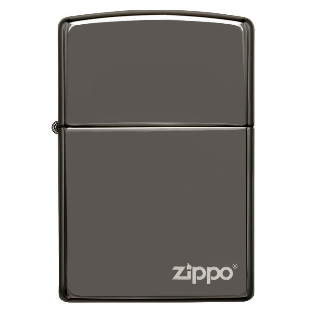 Upaljač Zippo Black Ice Logo