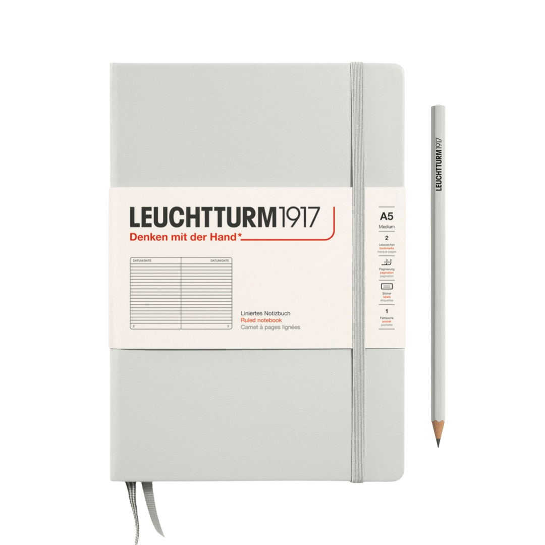 Leuchtturm Notes - Svetlo Siva