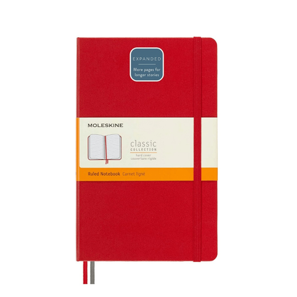 Moleskine Expanded Notes - Crvena